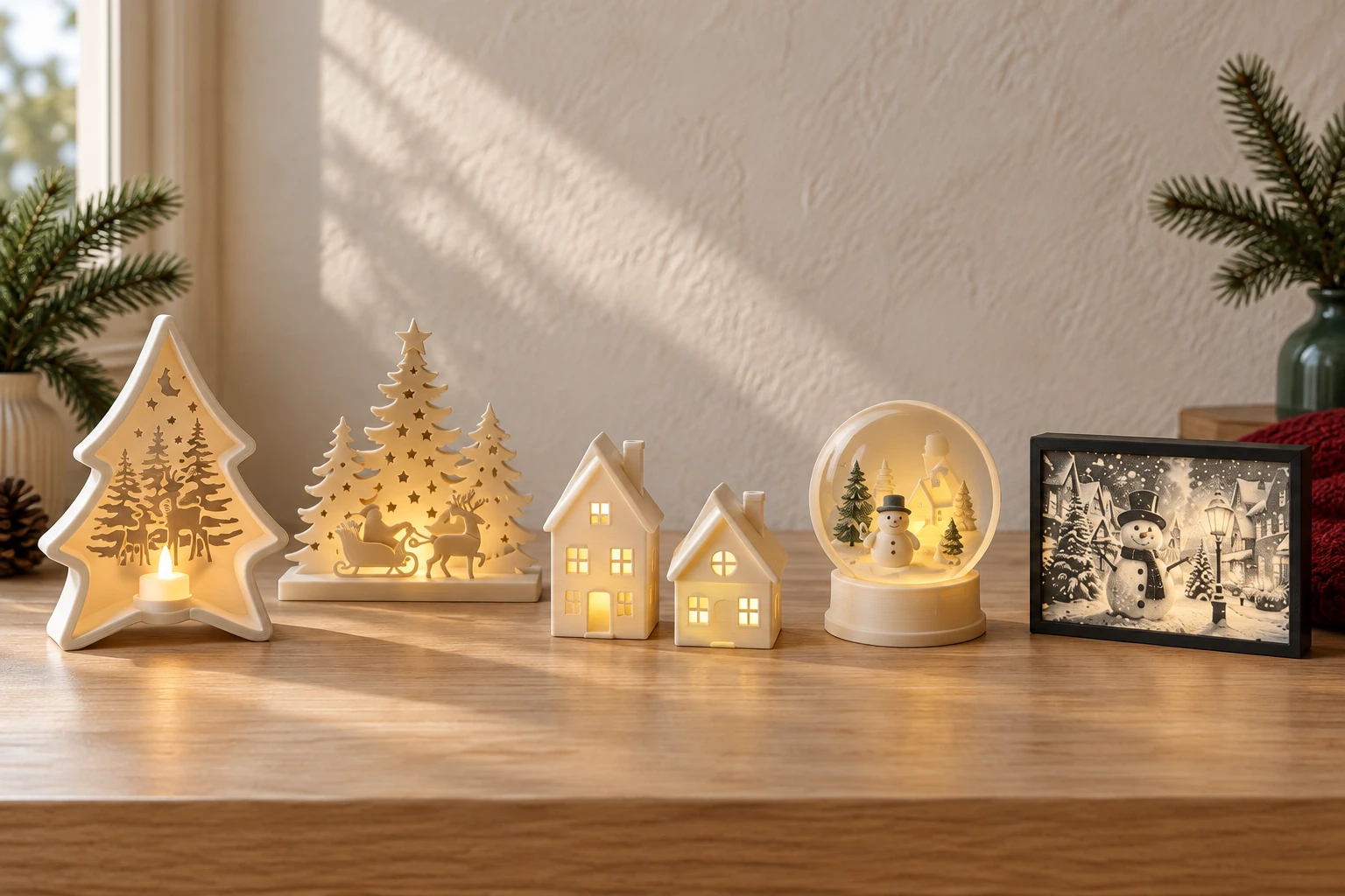 Styling idea for Warm Winter Windows