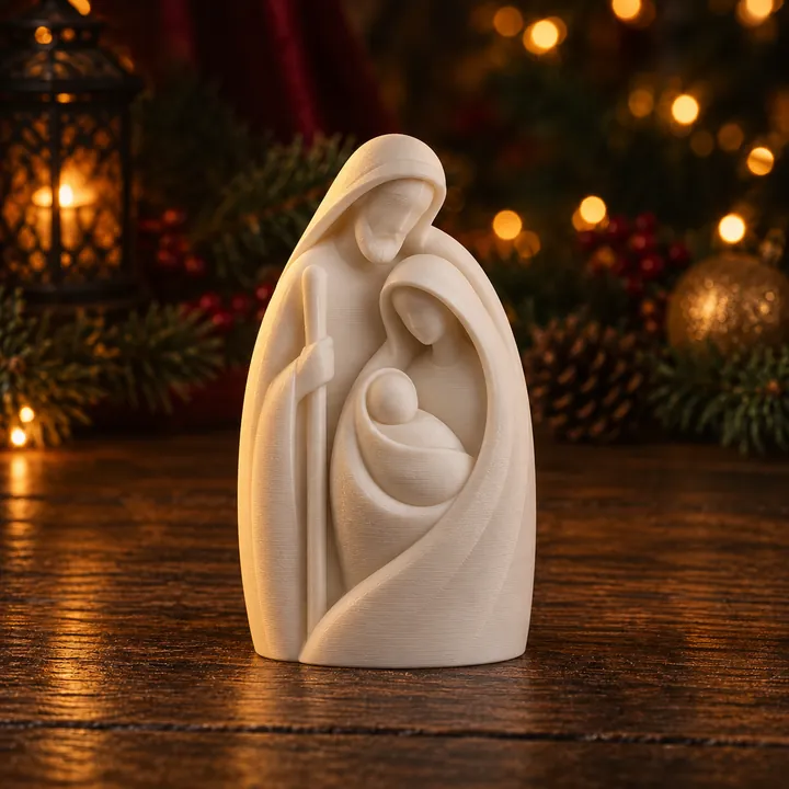 Minimalist Nativity