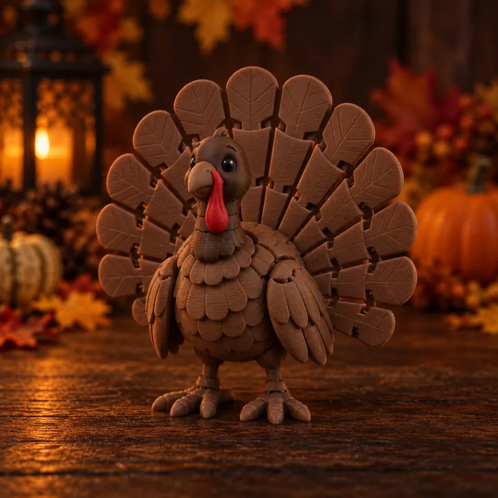 Turkey Flexi Figure