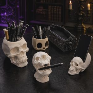 Gothic Desk Organizers & Phone Stands
