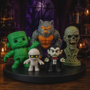 Halloween Monster Figures