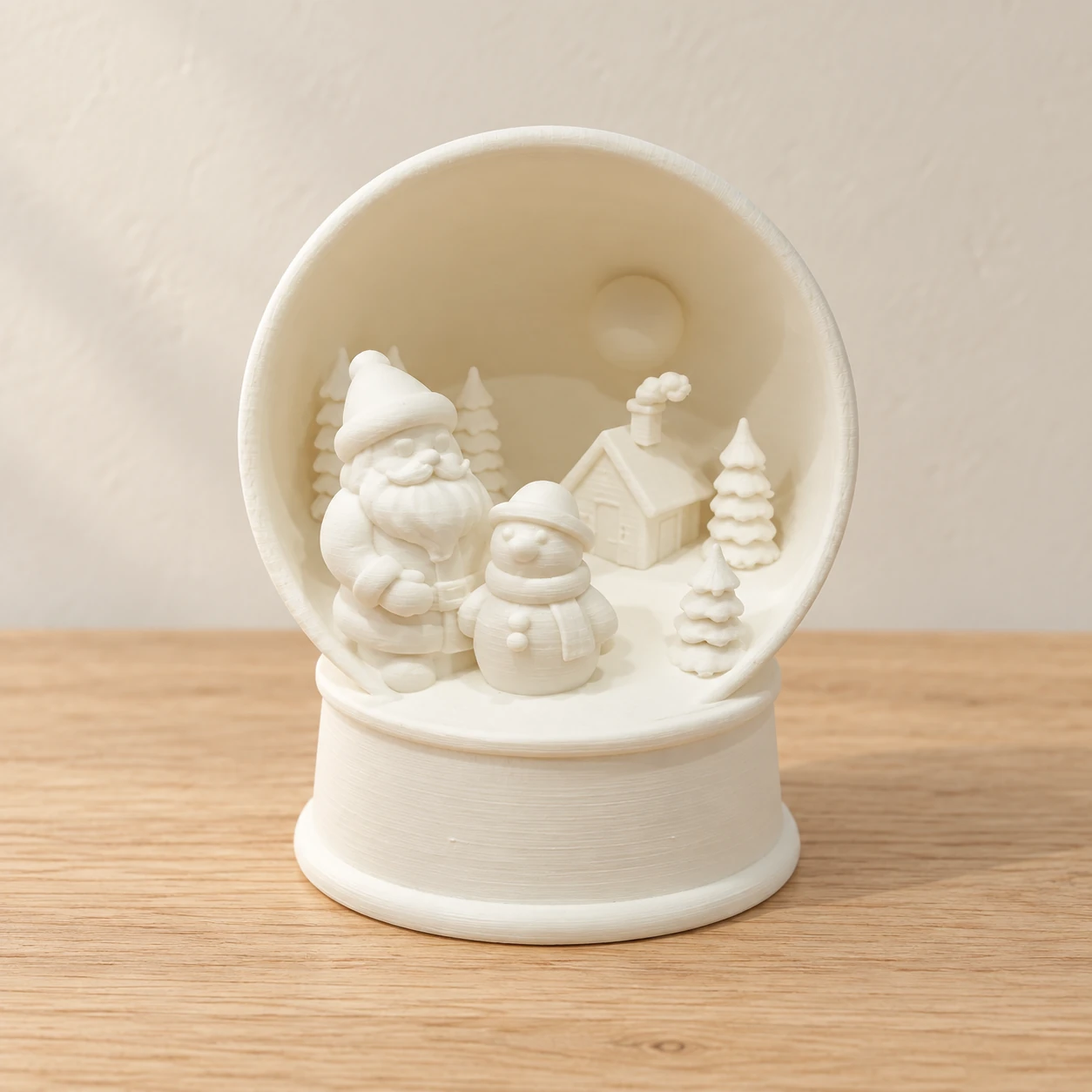 Winter Village Globe — design preview