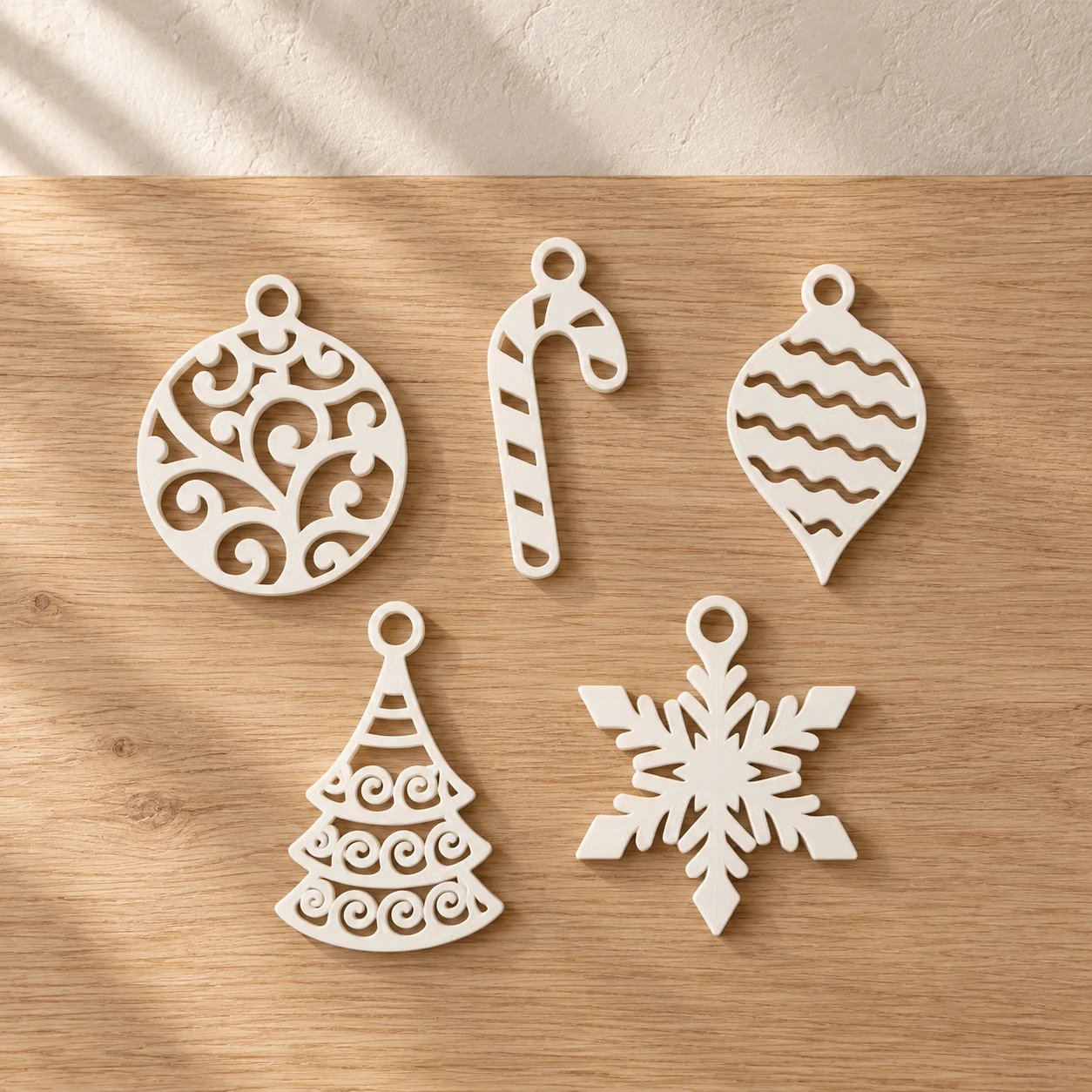 Classic Christmas Ornament Set — design preview