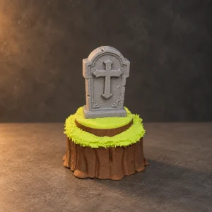 Key-Operated Tombstone — design preview