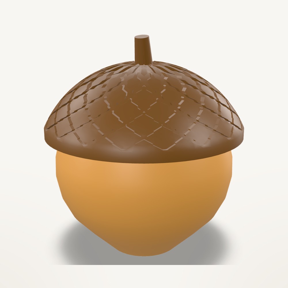 Acorn Trinket Box