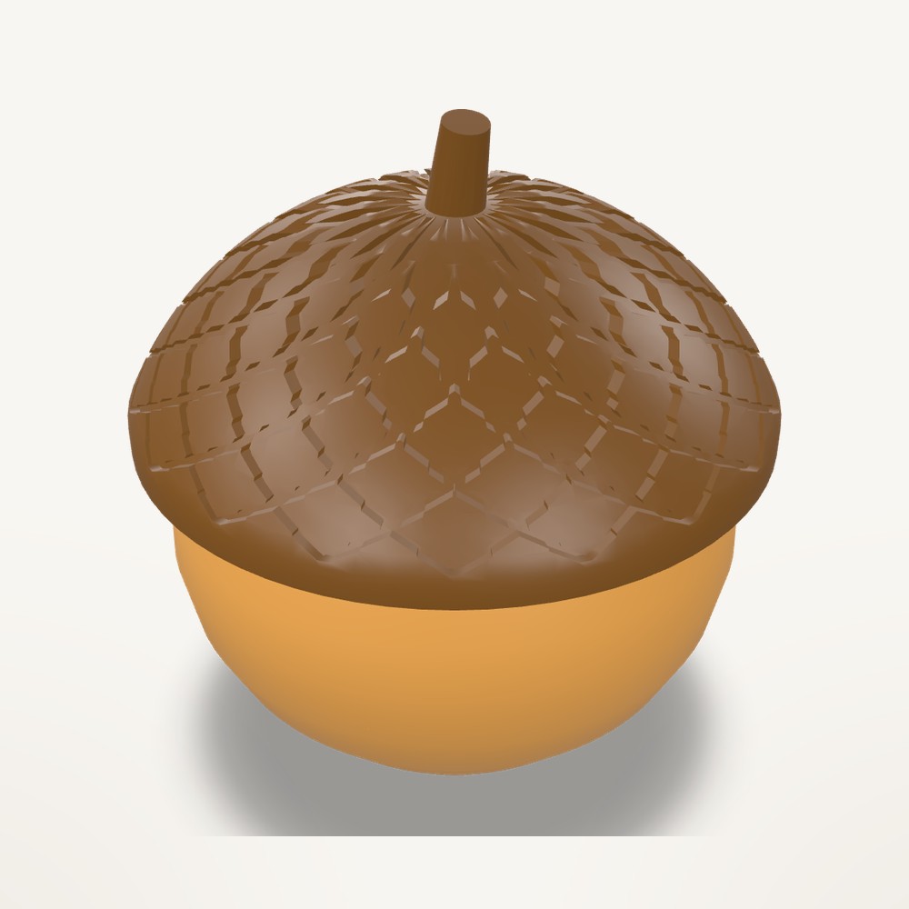 Acorn Trinket Box