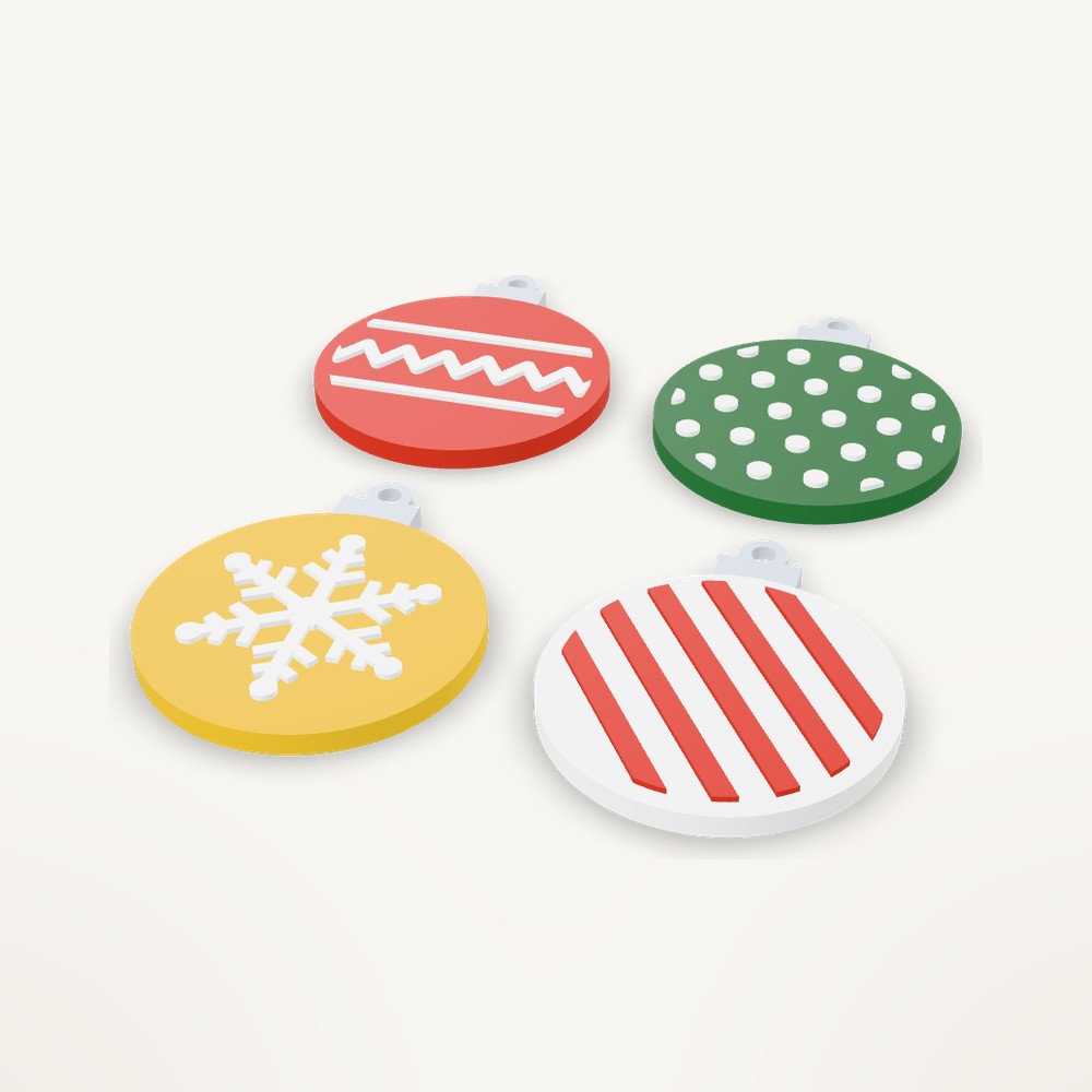 Bauble Ornament Set