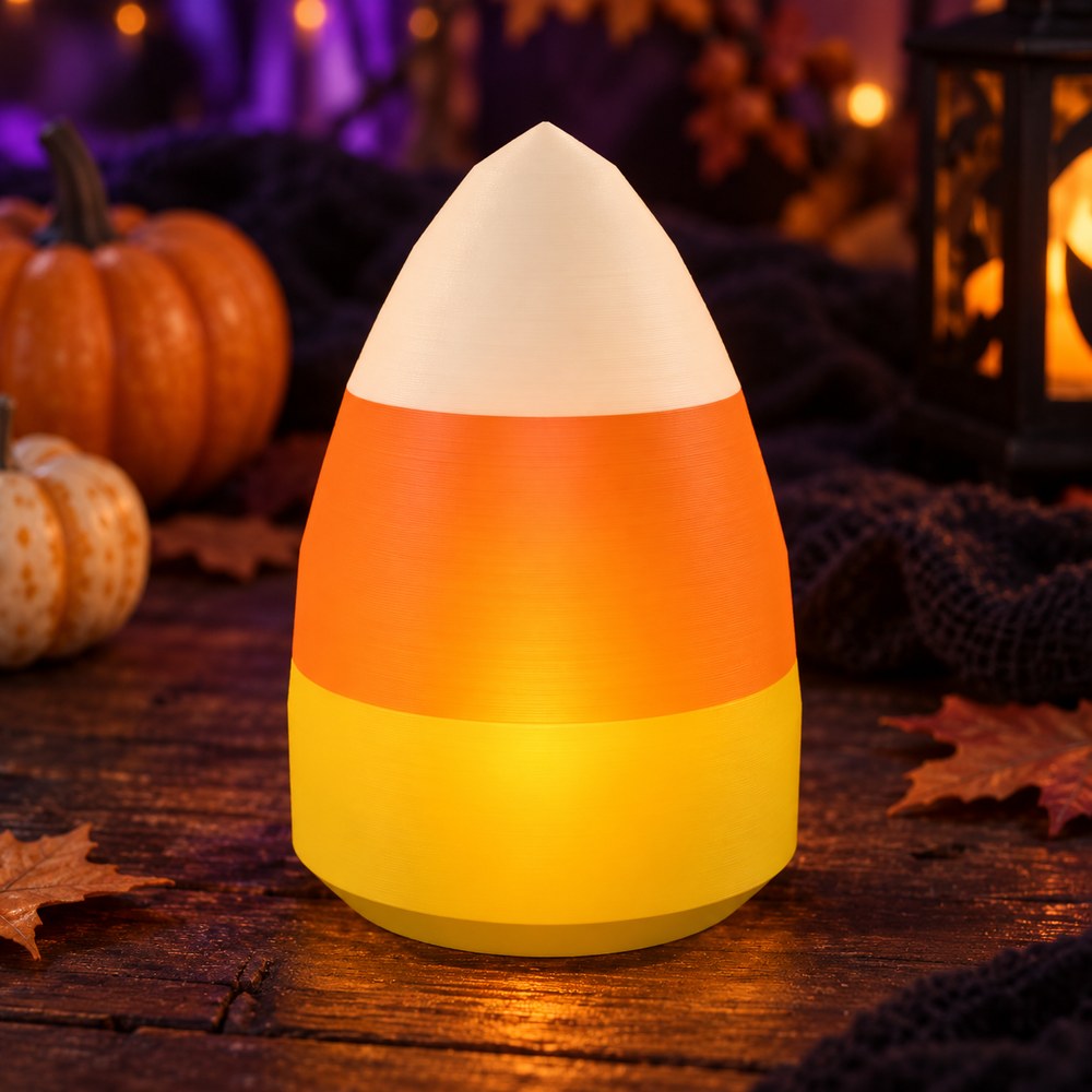 Candy Corn Tea-Light Cover