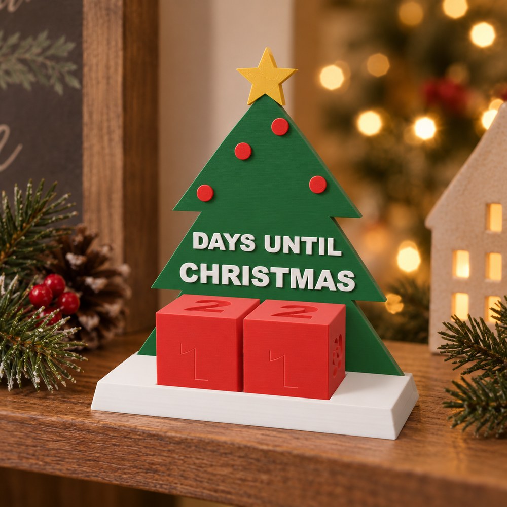 Christmas Countdown Tree