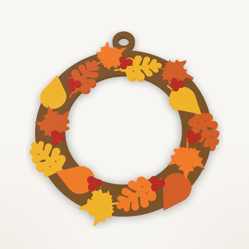 Mini Fall Wreath
