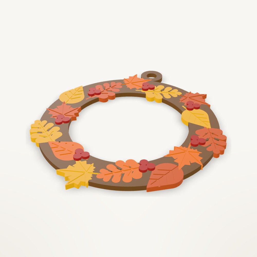 Mini Fall Wreath