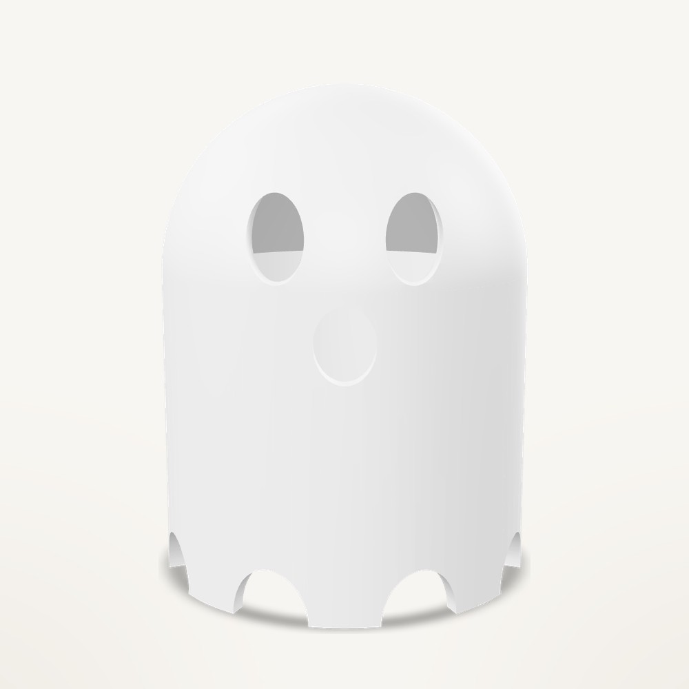 Ghost Tea-Light Cover