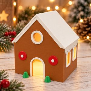 Gingerbread House Tea-Light Cover