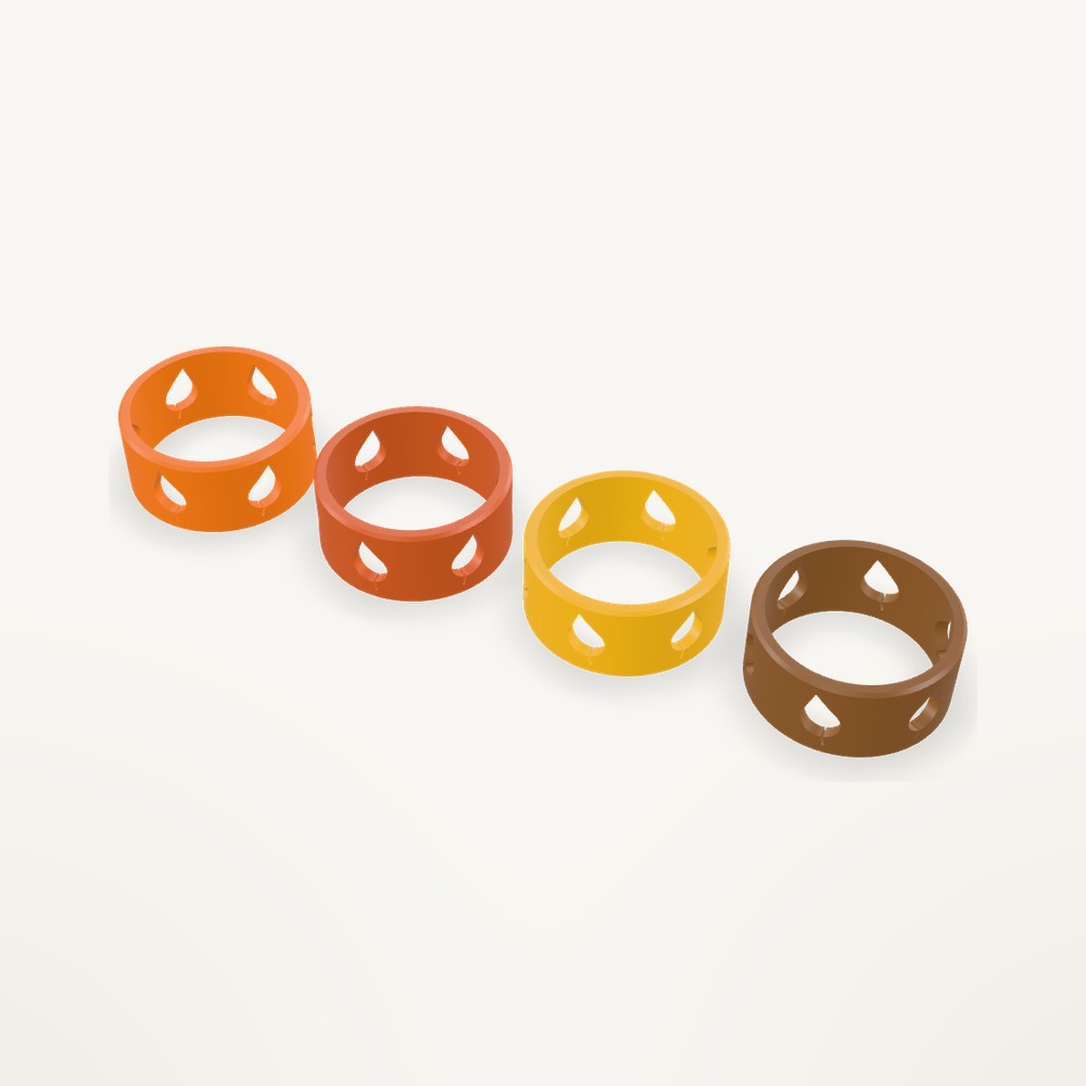 Leaf Napkin Rings