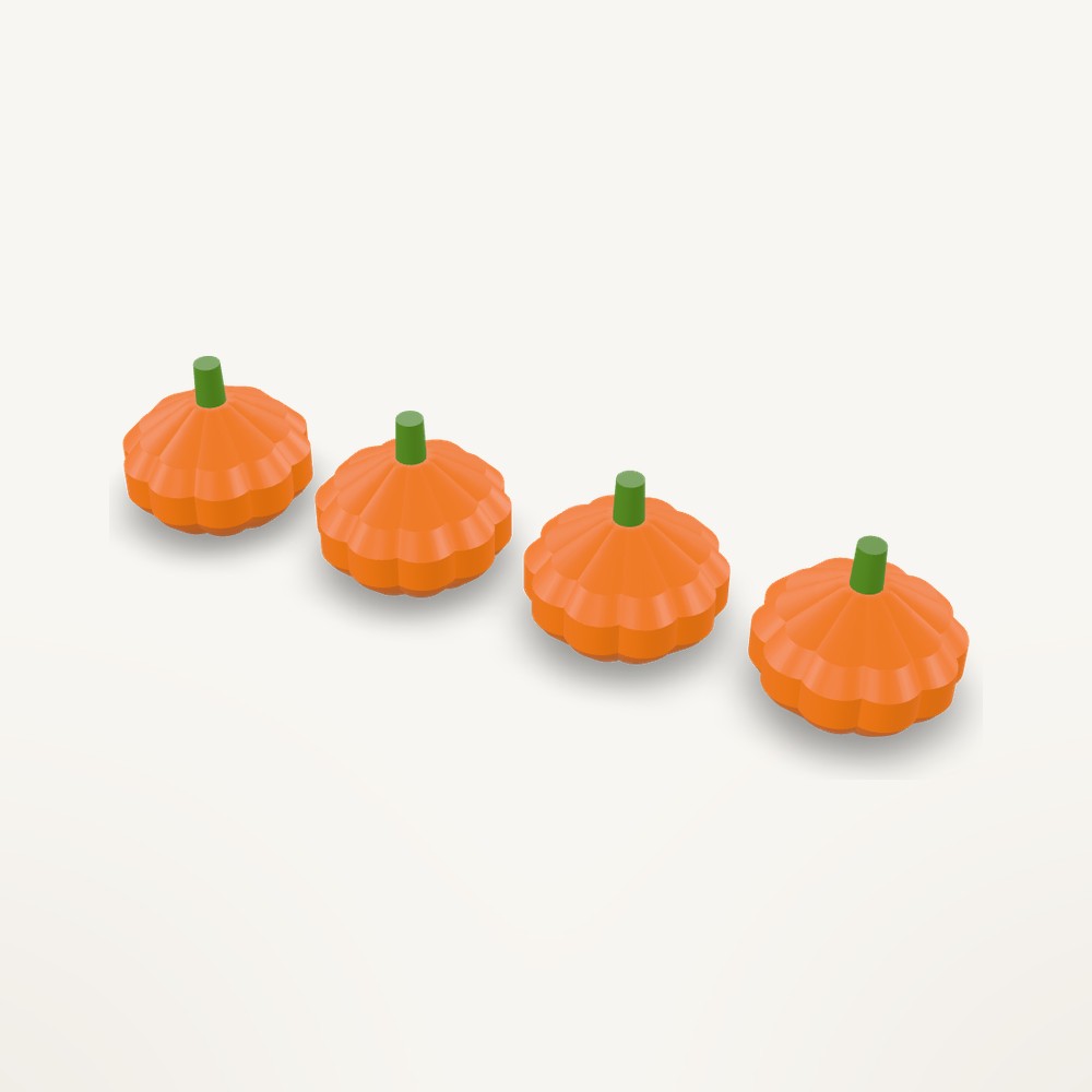 Pumpkin Pencil Toppers