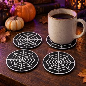 Spiderweb Coaster Set