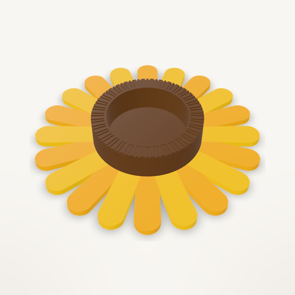 Sunflower Tea-Light Holder