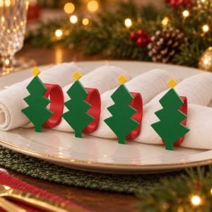 Christmas Tree Napkin Rings