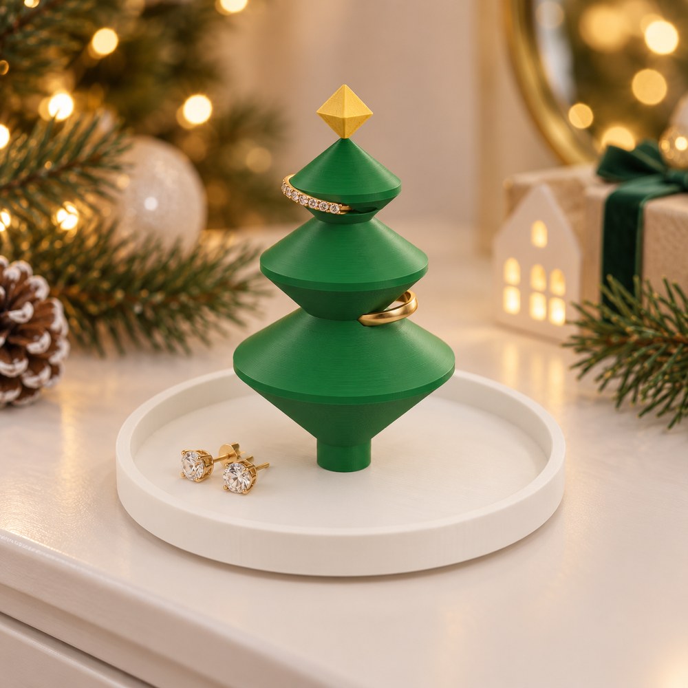 Christmas Tree Ring Holder