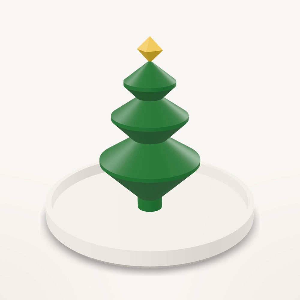 Christmas Tree Ring Holder