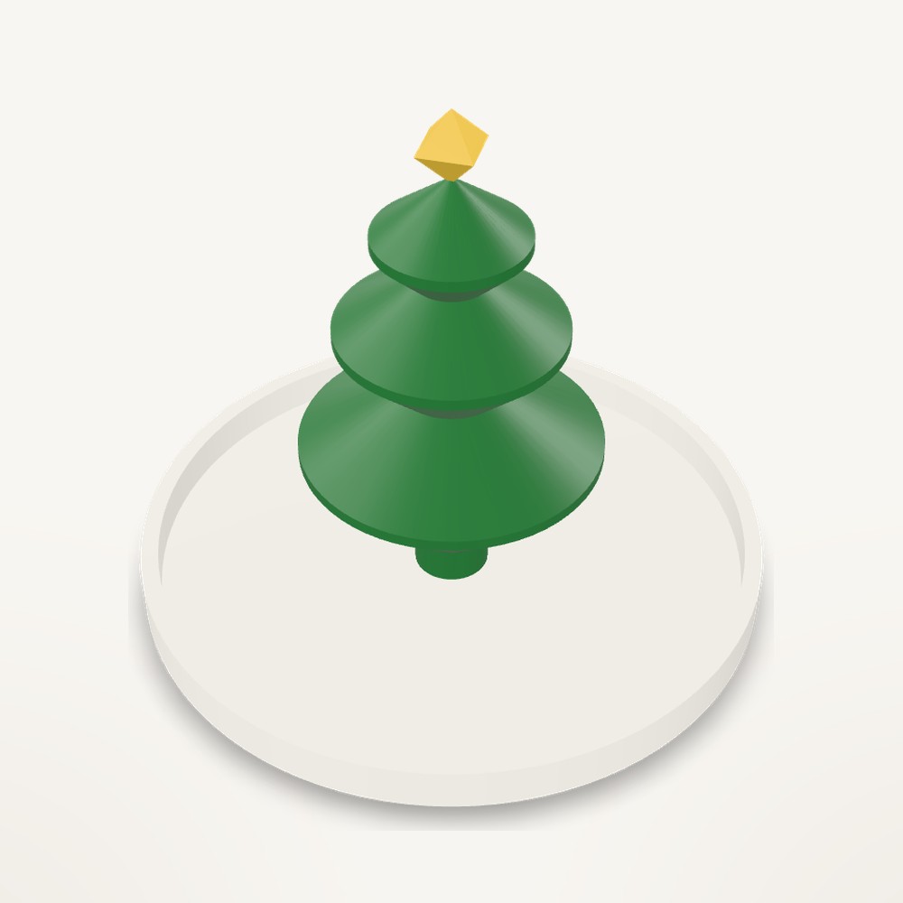 Christmas Tree Ring Holder