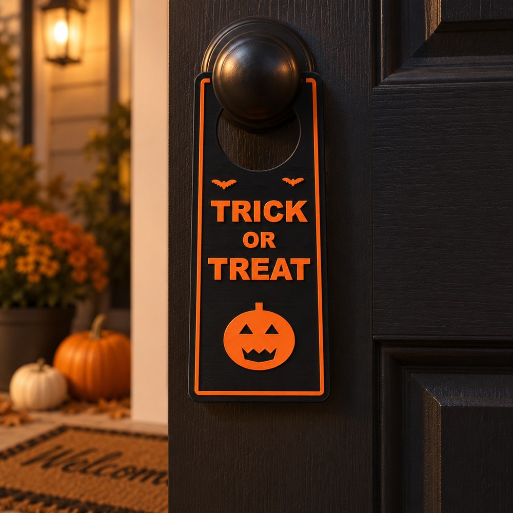 Trick or Treat Door Hanger