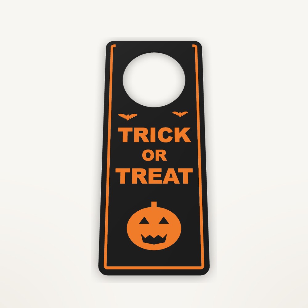 Trick or Treat Door Hanger