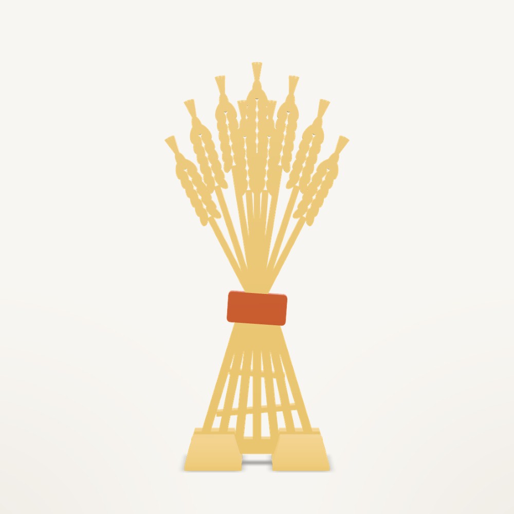Wheat Sheaf Silhouette