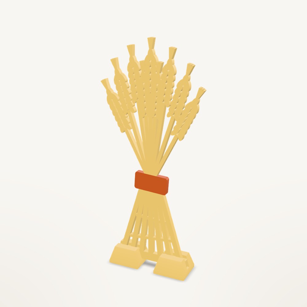 Wheat Sheaf Silhouette