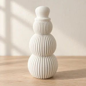 Ribbed Snowman — design preview