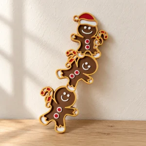 Stacked Gingerbread Trio — design preview