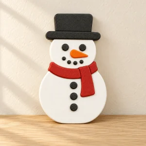 Top Hat Snowman — design preview