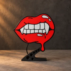 Vampire Fangs Light Box — design preview
